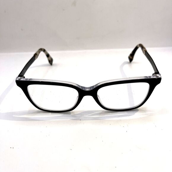 Fendi Women's Glasses with Black Frame and White Trim - Picture 1 of 6